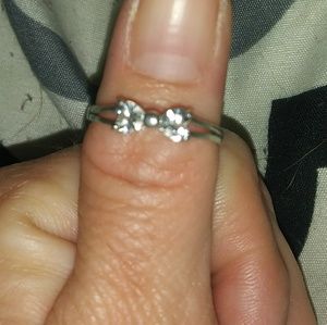Sterling Sliver bow ring